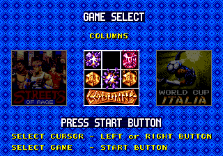 Mega 6 Vol. 3 screenshot 3 for Sega Mega Drive